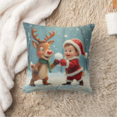Baby Santa Kissen Kissen (Decke)
