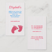 Baby-Säuglingsfamilien-Geschäftskarte Visitenkarte (Vorne/Hinten)