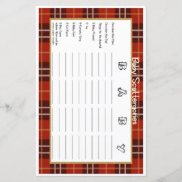 Baby Scattergories Little Lumberjack Baby Dusche