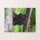 Baby-Schimpanse-Puzzlespiel Puzzle (Horizontal)