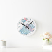 Baby-Schlafuhr mit Baby Koala Runde Wanduhr (Zuhause)