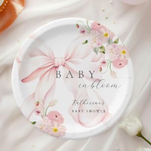 Baby-Schmetterling-Baby-Party-Papierteller Pappteller