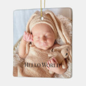 Baby-Schmuck Keramikornament (Links)