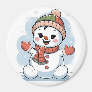 Baby-Schneemann Magnet