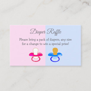 Baby-Schnuller Geschlecht zeigen Duschdusche Winde Begleitkarte