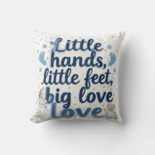Baby-Schuh-Baby Shower Kissen