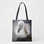 Baby-Schwan| Cygnet Tasche (Vorderseite)
