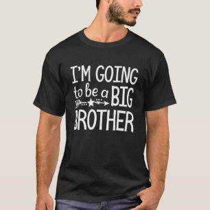 Baby Schwangerschaft Bday Big Bro bald Brüder werd T-Shirt