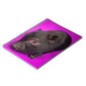 Baby-schwarzes Schwein Notizblock (Linke Seite)
