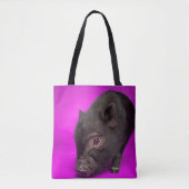Baby-schwarzes Schwein Tasche (Vorderseite)