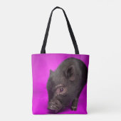 Baby-schwarzes Schwein Tasche (Rückseite)