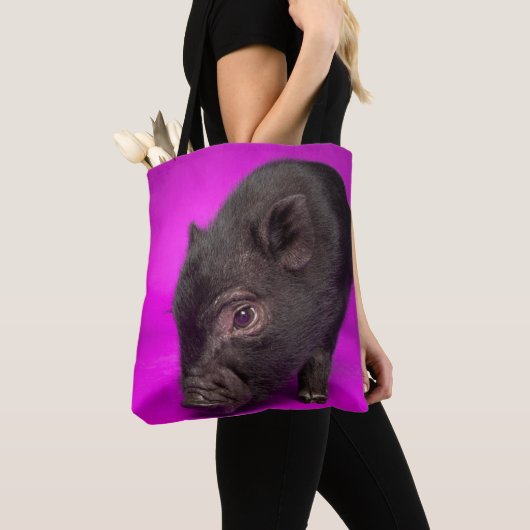 Baby-schwarzes Schwein Tasche (Von Nahem)