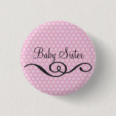 Baby-Schwester Button (Vorderseite)