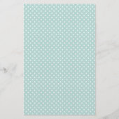 Baby Scramble Shower Game - Blue Boy Polka Dots (Rückseite)