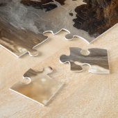 Baby Sea Lion bei Sonnenuntergang Puzzle (Seite)