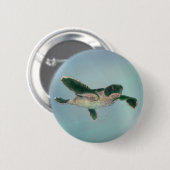 Baby Sea Turtle Button (Vorne & Hinten)