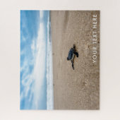 Baby Sea Turtle Foto Jigsaw Puzzle (Vertikal)