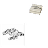 Baby Sea Turtle Gummistempel (Stempel)