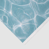 Baby Sea Turtle in Clear Water Decoupage Seidenpapier (Ausschnitt)