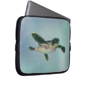Baby Sea Turtle Laptopschutzhülle (Vorne Rechts)