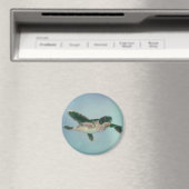 Baby Sea Turtle Magnet (In Situ (Geschirrspüler))