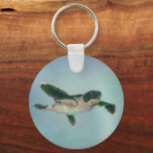 Baby Sea Turtle Schlüsselanhänger (Vorderseite)