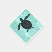 Baby Sea Turtle Serviette (Ecke)
