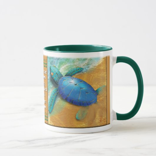 Baby Sea Turtle Tasse (Rechts)