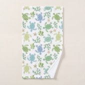 Baby Sea Turtles Badhandtuch Set (Handtuch)
