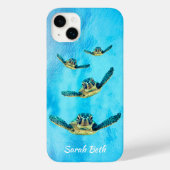 Baby Sea Turtles schwimmen Case-Mate iPhone Hülle (Rückseite)