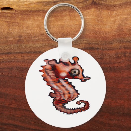 Baby Seepferd Schlüsselanhänger (Vorderseite)