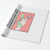 Baby sei mein Valentine Geschenkpapier (Ungerollt)