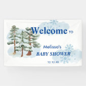 Baby seine kalte Außendusche Banner (Horizontal)