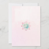 Baby seine kalte Außendusche Einladung (Rückseite)