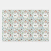 Baby seine kalte Außendusche Geschenkpapier Set (Vorderseite)