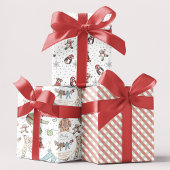 Baby seine kalte Außendusche Geschenkpapier Set