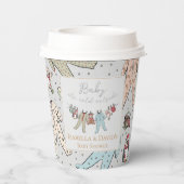 Baby seine kalte Außendusche Pappbecher (Rückseite)