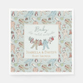 Baby seine kalte Außendusche Serviette (Vorderseite)