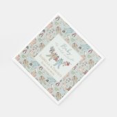 Baby seine kalte Außendusche Serviette (Ecke)