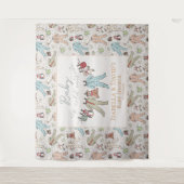 Baby seine kalte Außendusche Wandteppich (Vorderseite)