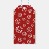 Baby seine kalte Außenwelt handgeschriebenes weiße Geschenkanhänger (Rückseite)