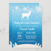 Baby seine kalte äußere einladung (Vorne/Hinten)