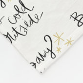 Baby seine kalte äußere Fleecedecke (Ecke)