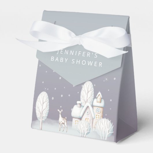 Baby seine kalte Duschbox Geschenkschachtel (Vorderseite)