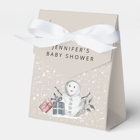 Baby seine kalte Duschbox Geschenkschachtel (Vorderseite)