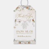 Baby seine kalte Outdoor Clothest Line Babydusche Geschenkanhänger (Vorderseite)