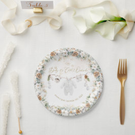 Baby seine kalte Outdoor Clothest Line Babydusche Pappteller