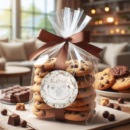 Baby seine kalte Outdoor Clothest Line Babydusche Runder Aufkleber