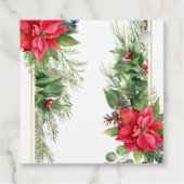 Baby seine kalte Outdoor Pine Winter Baby Dusche Geschenkanhänger (Rückseite)