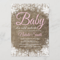 Baby seine kalte Outdoor Winterschneeflocke Babydu